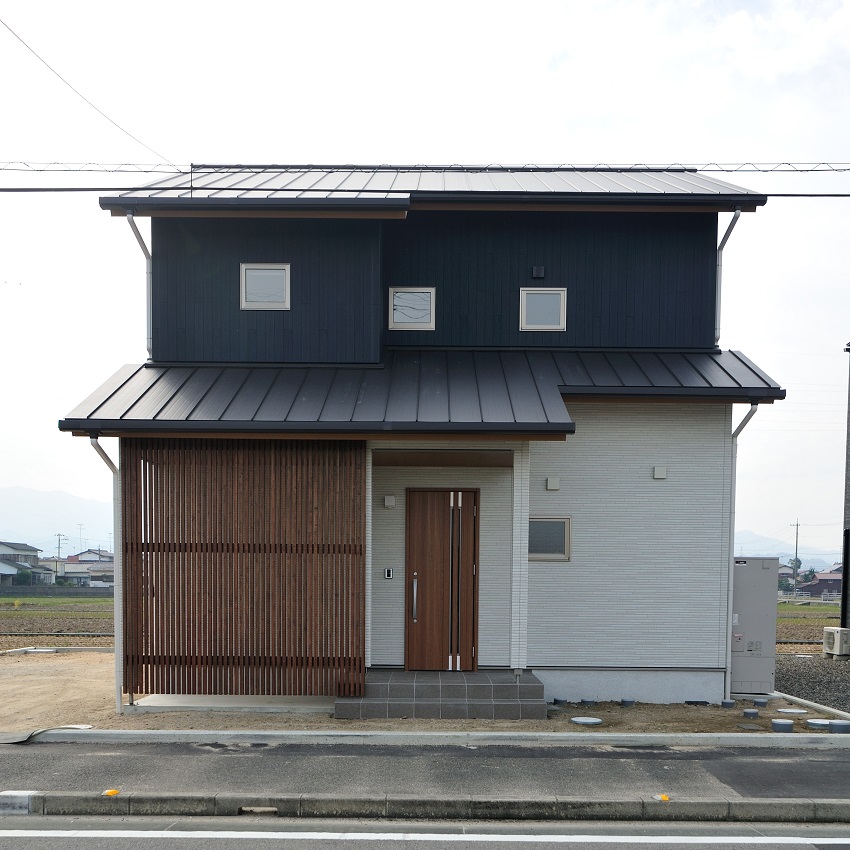 和モダンな外観のお家 重松建設 愛媛県今治市の注文住宅 新築住宅